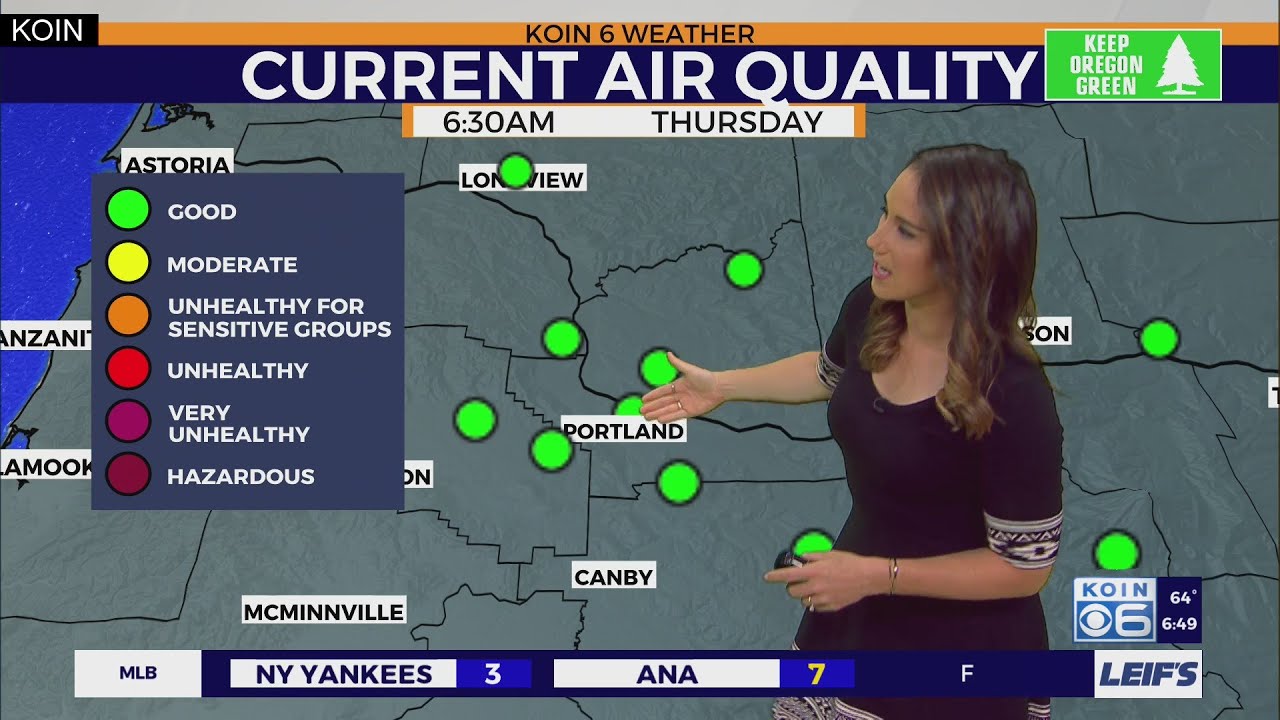 Weather forecast: Air quality improves with hot temps still forecast ...