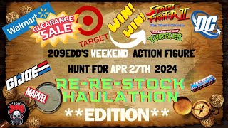 HUNTING AND FINDING NEW ACTION FIGURES FOR APR27th 2024 TMNT HAULATHON STREET FIGHTER DC CLEARANCE!