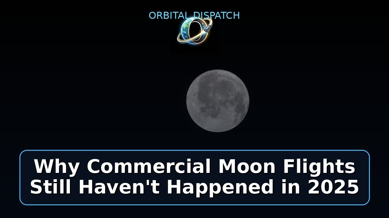 Why Commercial Moon Flights Still Haven't Happened in 2025