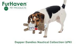 Dapper Dandies Plush Dog Toy Set - Nautical Collection (2PK) - Furhaven Pet Products by Furhaven Pet Products Inc 32 views 1 year ago 15 seconds