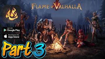 Flame of Valhalla Global Part 3 - Epic Viking Battles & Strategy! | Android Gameplay Walkthrough