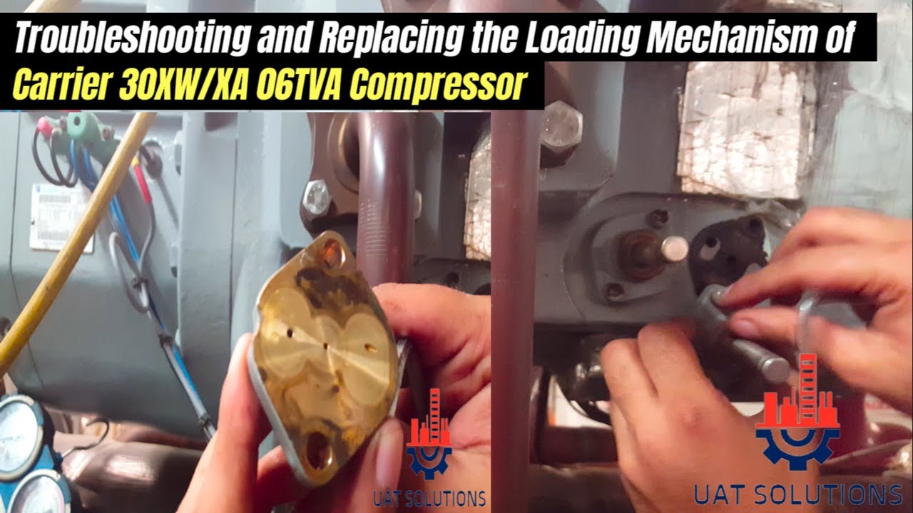 Troubleshooting & Replacing the Capacity Control Mechanism. Carrier ...