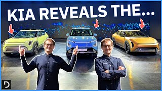 Kia Unveils Three New Small SUVs Coming Soon | 2023 Kia EV Day | Drive.com.au