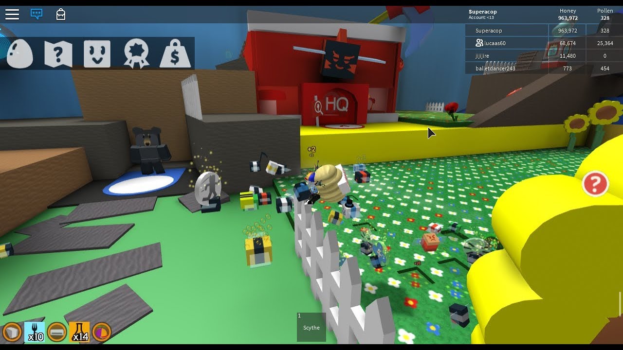 Secret Way To Getting To Red Hq In Bee Swarm Youtube - roblox bee swarm simulator red hq