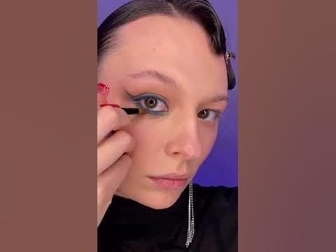 Быстрый, простой и эффектный макияж с акцентом на нижние ресницы #бьюти ...