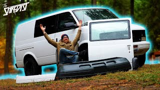 Fixing Up The Adventure Astro Van With Junkyard Parts! // Scruffy Part 3