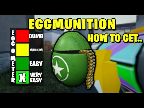 How to get Eggmunition - Roblox Egg Hunt 2020 - Bad Business