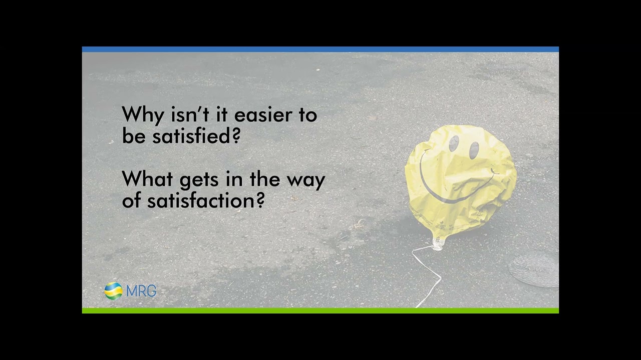 A Life Well Lived: The Science of Satisfaction
