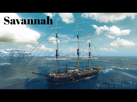 Видео: World of sea battle ➤ САВАННА - ПОКОРИТЕЛЬ АТЛАНТИКИ!