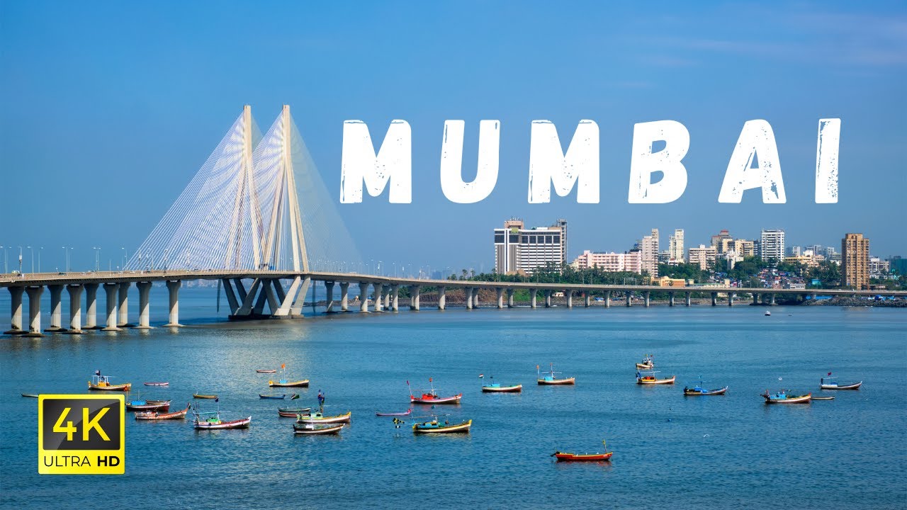 Mumbai, India 🇮🇳 in 4K ULTRA HD HDR Dolby Vision™ Drone Footage