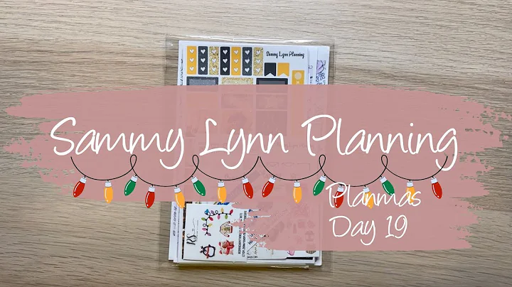 Planmas Day 19 | Sammy Lynn Planning | @heathermar...