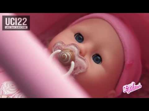 Balita Unboxing Boneka Bayi Bisa Nangis Part 4. 