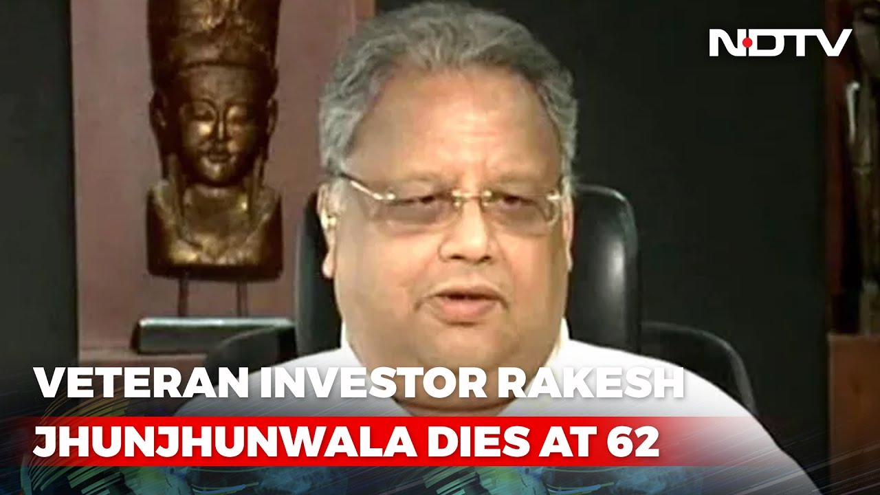 Indian Billionaire-Investor Rakesh Jhunjhunwala Dies at 62