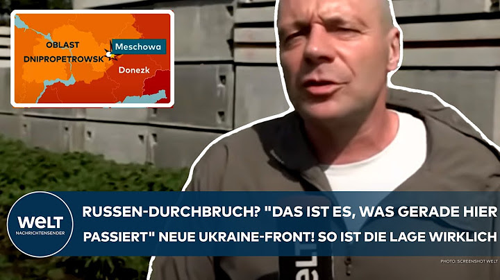 PUTINS KRIEG: "Das ist es, was gerade hier passiert!" Neue Ukraine-Front! So ist die Lage wirklich!