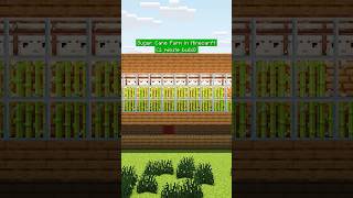 Best Sugar Cane Farm in Minecraft Java &amp; Bedrock 1.21 - 26.3
