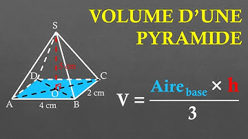4e Calculer le volume d