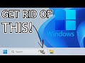 How To Remove Windows 11 Search Bar Picture!