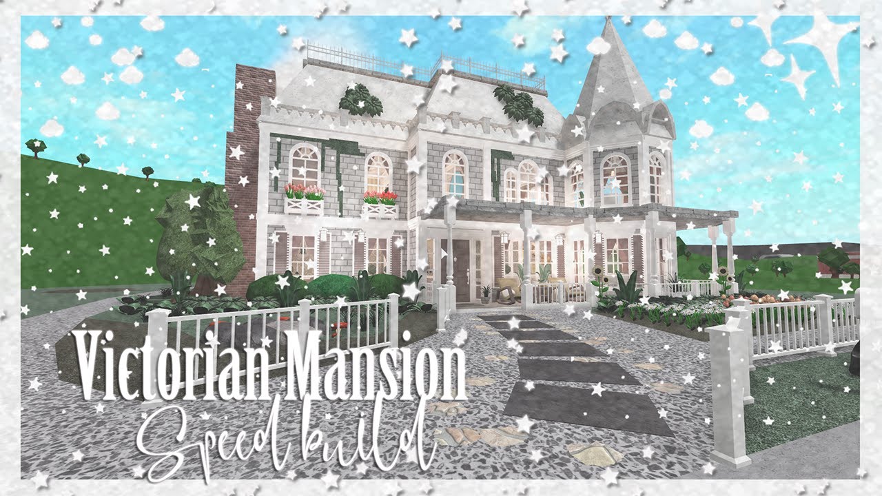 Working on Victorian mansion by 7IOUS, it's so pretty : r/Bloxburg