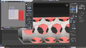 Unwrapping Parts Using Pelt and Relax in 3DSMax 2015
