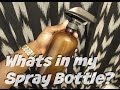What&#39;s In My Spray Bottle| RahKneeShuh