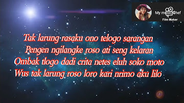 KARAOKE #SARANGAN NGLARUNG ROSO #ARYA-GALIH