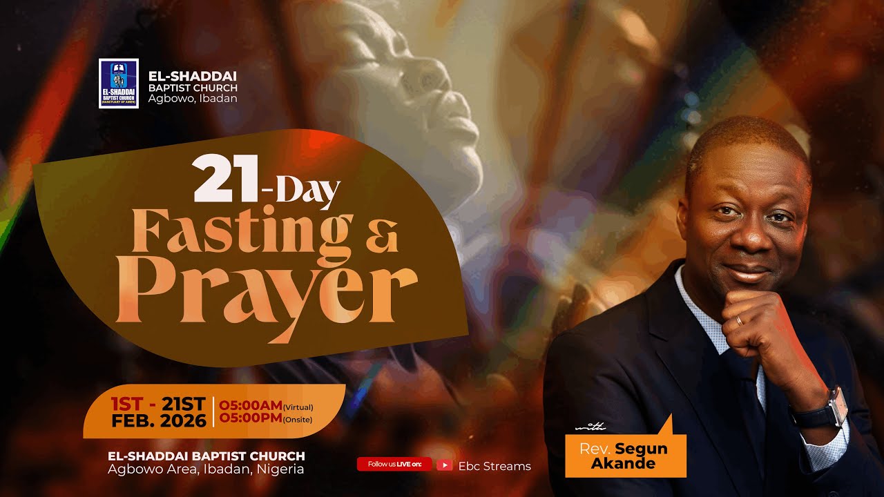 21 DAYS FASTING & PRAYER || FINAL DAY || 21ST FEBRUARY 2026