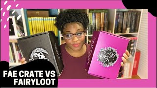 FAE CRATE  VS. FAIRYLOOT | Battle of the YA Fantasy Book Boxes 2020