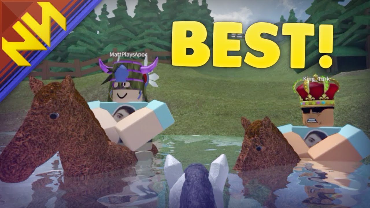 Best Horse Game In Roblox Youtube - roblox best animal games xbox