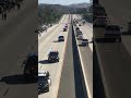 Sgt Helus procession from Los Robles to Ventura (11-8-18)