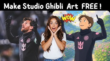How to Make Studio Ghibli-Style Art for FREE (No Experience Needed!)