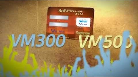 VMobile Smart M-Power SIM Load Packages