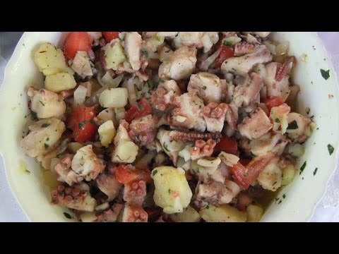 Video: Salata Sa Lignjama 