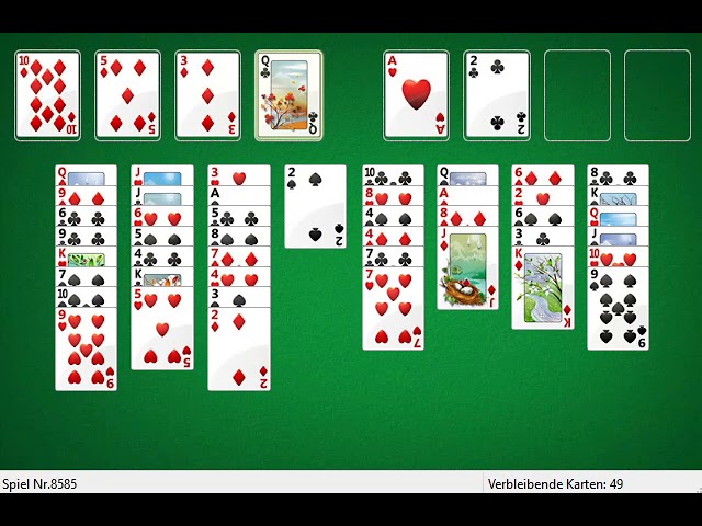 Solution to freecell game #21491 in HD 