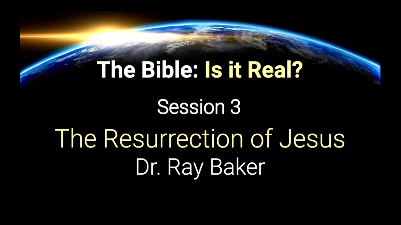 Apologetics Seminar 3 – The Resurrection of Jesus - YouTube