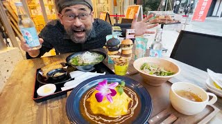 NEW Food Court in Kawagoe Japan | Wagyu Burgers & Fancy Omurice