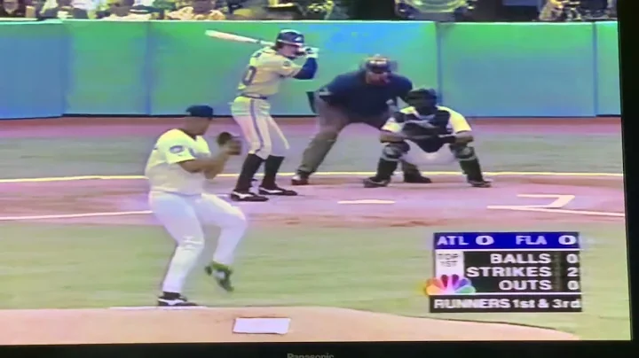 1997 NLCS Game 5: Chipper Jones vs Eric Greggs Str...