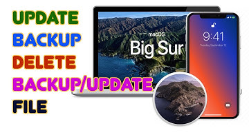 How to Backup Update and delete iPhone Backup file in macOS Catalina