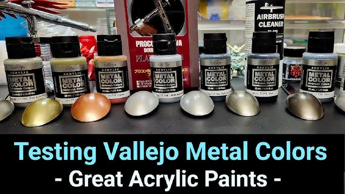 Natural Metal Finish using Vallejo Metal Colors 