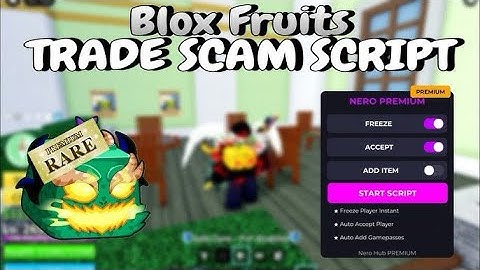 Blox Fruits Trade Scam Script - Free Fruits | Fixed Alt Account Deleted Problem