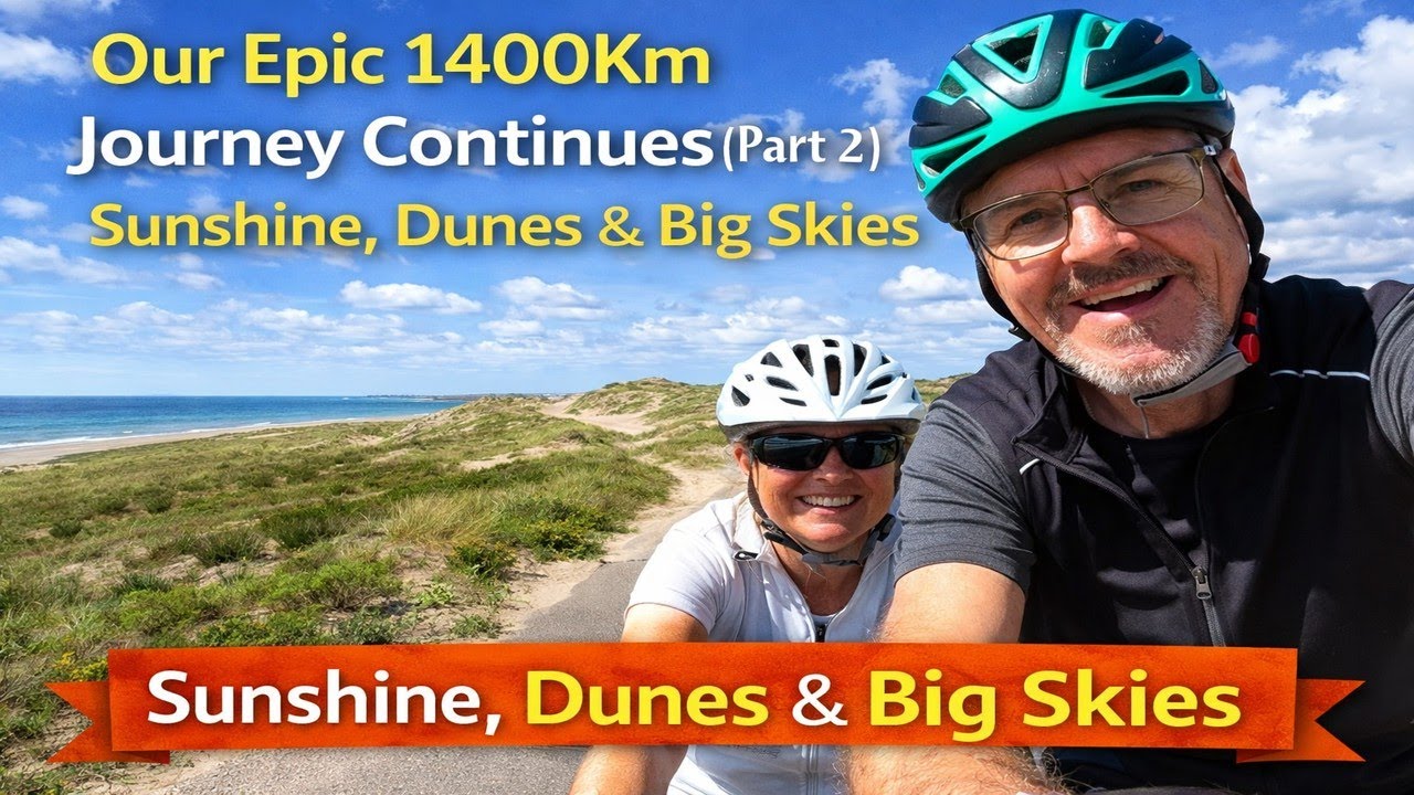 Our Epic 1400Km Journey Continues (Part 2) 🇳🇱🌤️ | Sunshine, Dunes & Big Skies