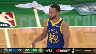Jordan Poole finds Andrew Wiggins charging down the floor for the jam! Warriors extend run to 21-0!