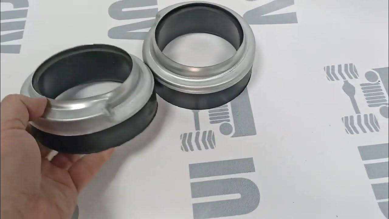 Проставки под задние пружины Нива лифт +30мм резин - YouTube