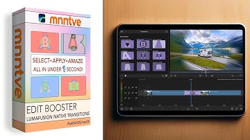 Edit Booster LumaFusion Native Transitions Pack for iPadOS/iOS/macOS by mnntve