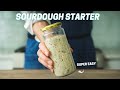 Easy sourdough starter guide