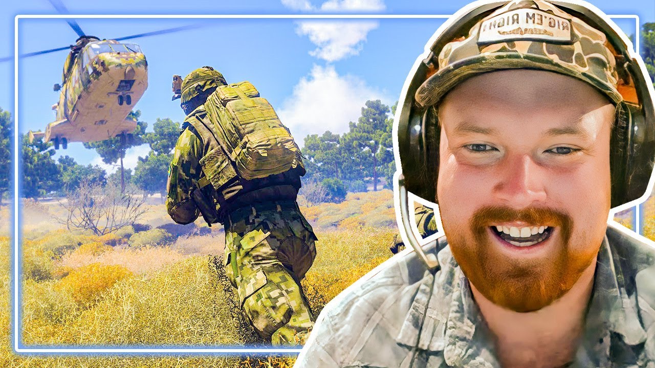 US Marine Reacts to Arma 3