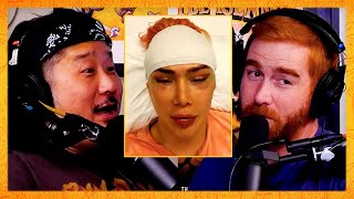 Andrew Santino and Bobby Lee React to Transracial Korean Surgery | Bad Friends Clips