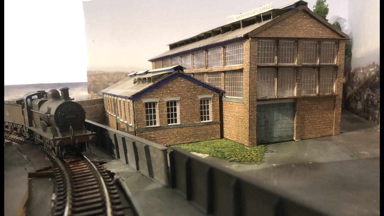 Using Inkscape and Cricut Machine to Build an Industrial Scene (FW Hills Factory Area).