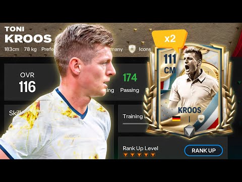 TONI KROOS ICON CÓ ĐÁNG ĐỒNG TIỀN? KÝ KẾT HỢP ĐỒNG CHO x2 ACC và NHỮNG PHA RANKUP NÍN THỞ