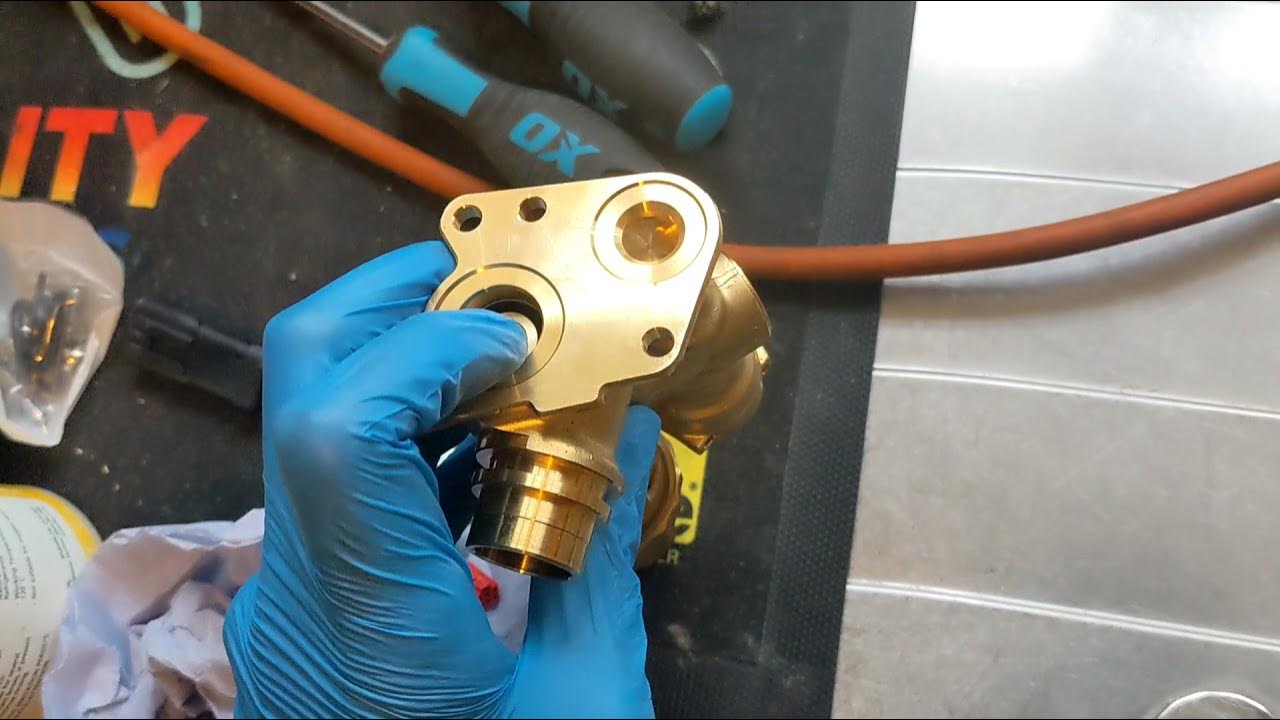 Vaillant Ecotec Diverter valve change YouTube