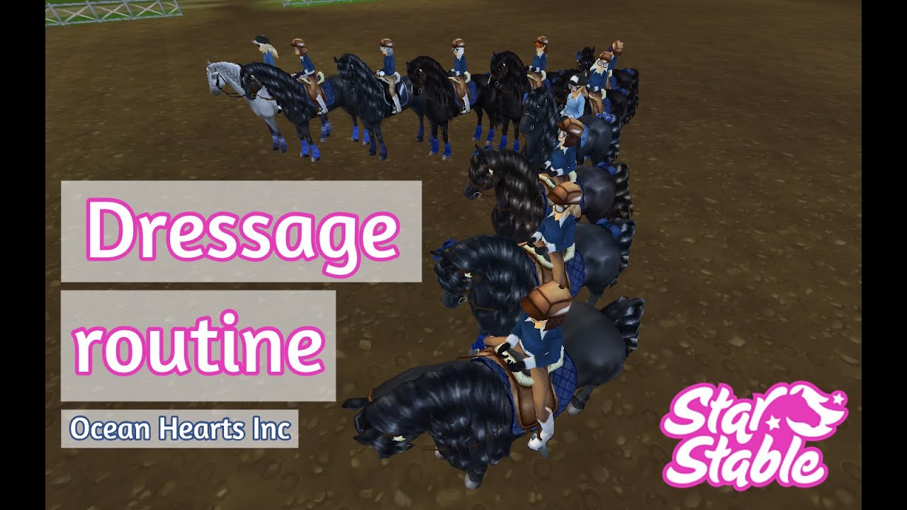 Star Stable Intermediate dressage routine YouTube